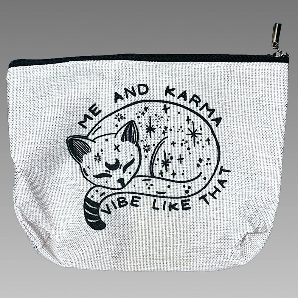 *NWT* TS Midnights/Karma canvas cosmetic bag
